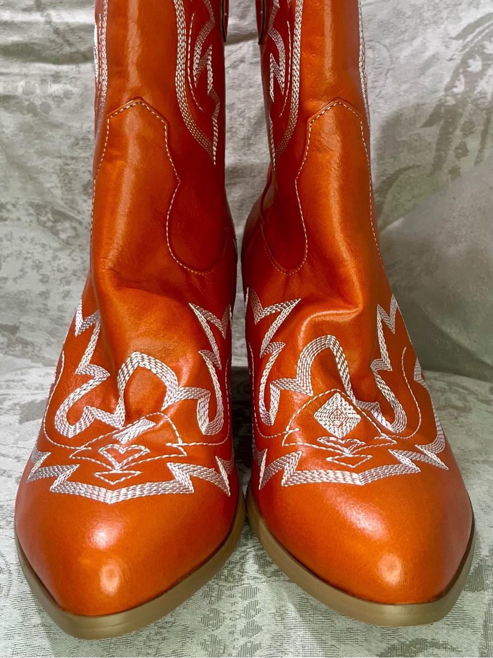 Embroidered Western Ankle Boot - Picture 7 of 10